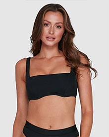 Ditsy Dreamin Bandeau Bikini Top