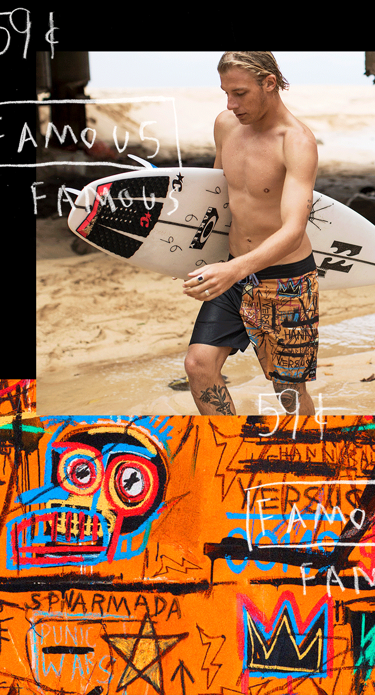 Billabong Surf 2019 | Jean-Michel Basquiat Surfing Apparel collection