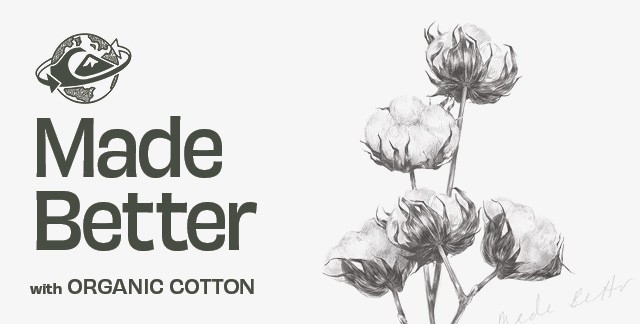 Made Better Organic Cotton PLP Header