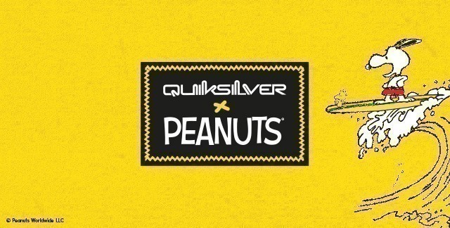 Snoopy Charlie Brown Shop The Men S Peanuts Collection Quiksilver