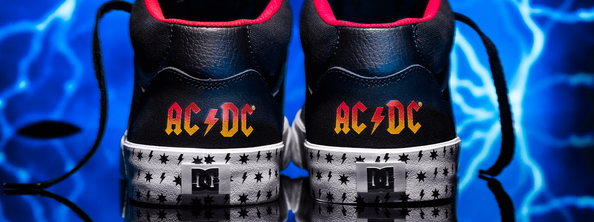 Ac dc vans deals shoes