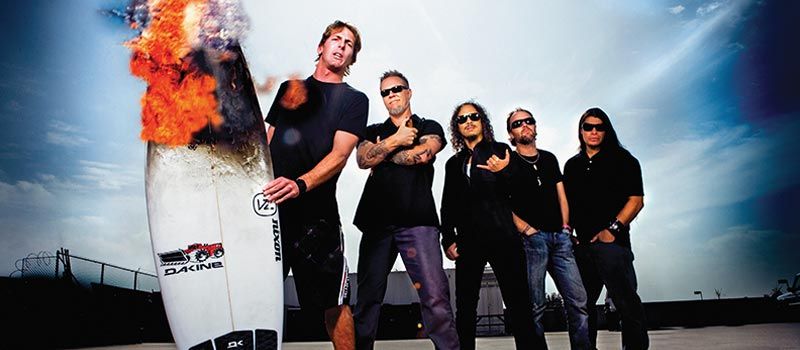 Andy Irons & Metallica