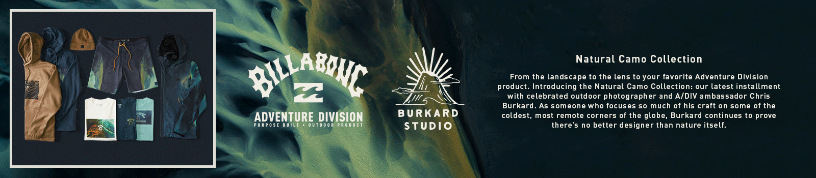 Chris Burkard x Billabong men's Collection