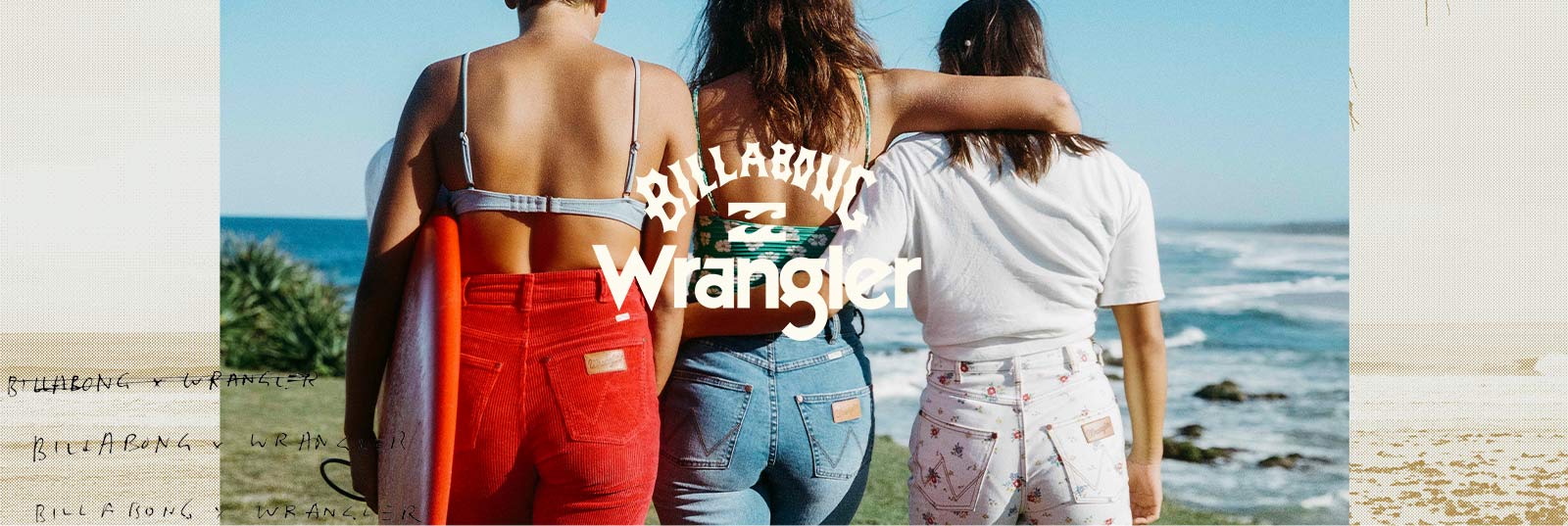 wrangler billabong collab