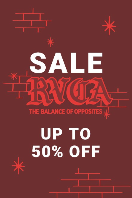 RVCA Clothing for Men, Online Sale up to 40% off