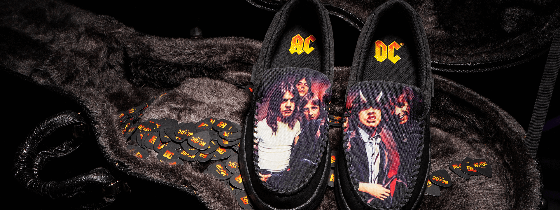 AC/DC x DC Shoes Collection for Men 