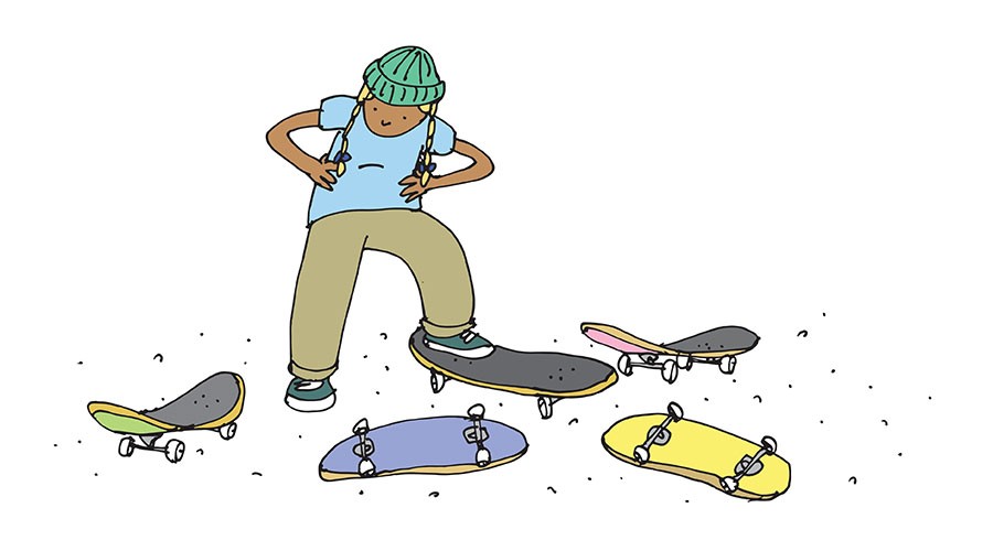 skateboard guide