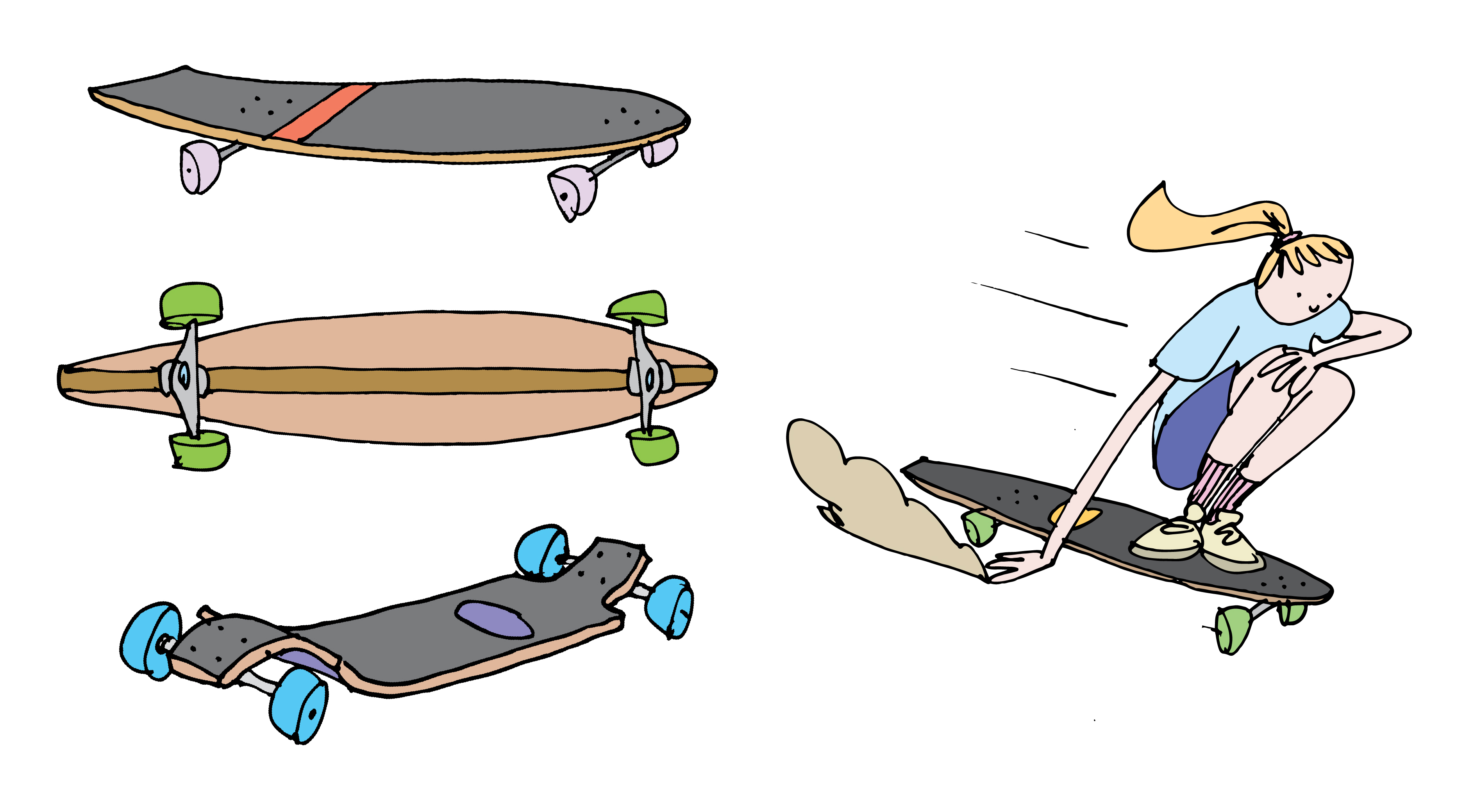 Как выбрать скейтборд для ребенка. Фингер лонгборд чертеж. Как выбрать скейтборд. Лонгборд рисунок. Лонгборд Наброски сверху.
