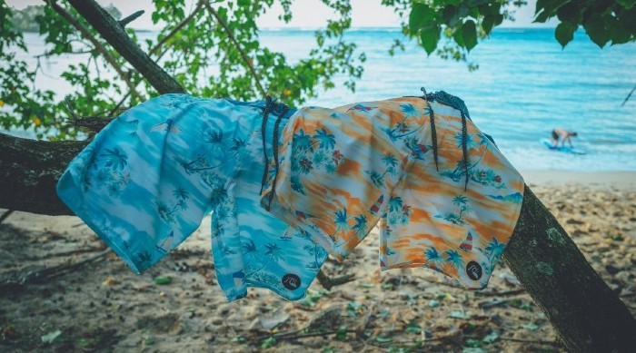 how to wash swim trunks