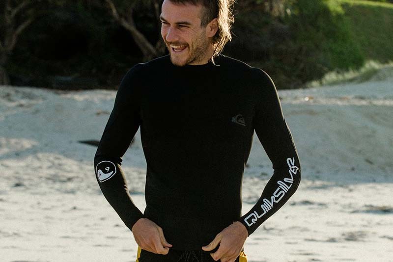 Mens Rash Guard Sets TopPants Long Sleeve Diving Wetsuits For Men Swimwear  534  eBay