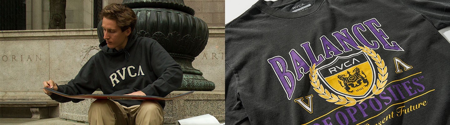 Collegiate Collection for Men - Shop Online now | RVCA