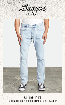 Mens Daggers Jeans - Shop the collection Online | RVCA