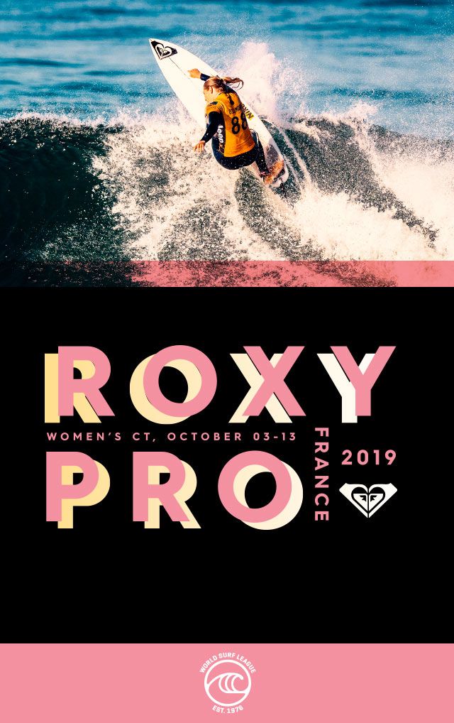 Roxy Pro France 19 Wsl Womens Ct Roxy