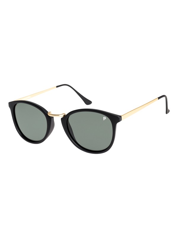 98, Boardriders Polarized Sunglasses, MATTE BLACK-GOLD/GREEN POLARIZ (xkyg) 0 Boardriders Polarized Sunglasses EEYEY00117 Roxy