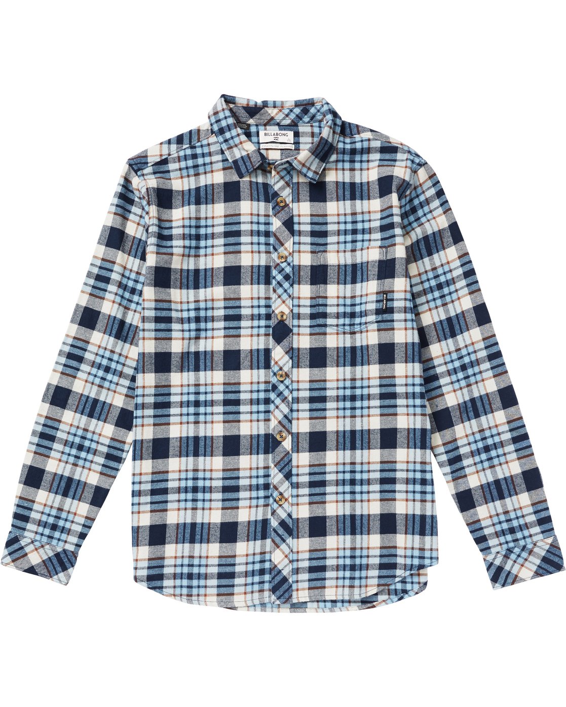 Kids' Coastline Plaid Flannel Shirt K532SBCO | Billabong