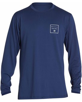 Billabong Mens All Day Mesh Hood Loose Fit Rashguard MR52NBAH