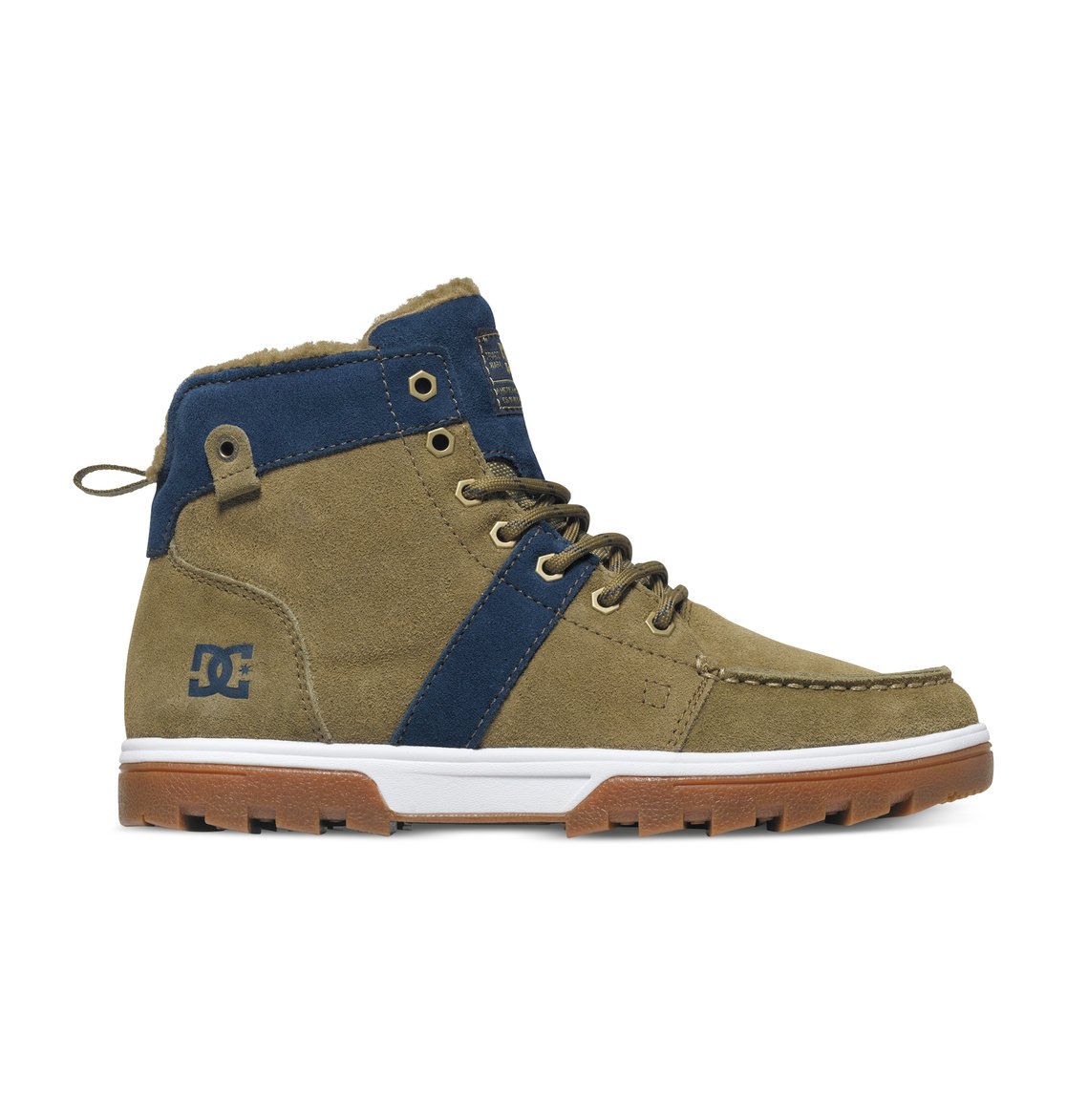 dc men's woodland leather boots