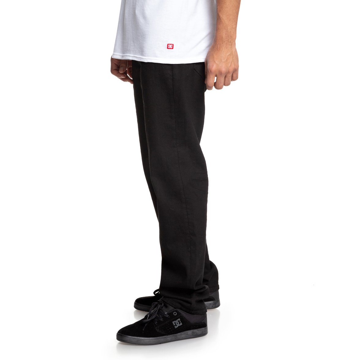 Shoes Relajado Worker EDYDP03387 de Hombre 1 Corte Vaquero Negro para DC w1AWBvHWq