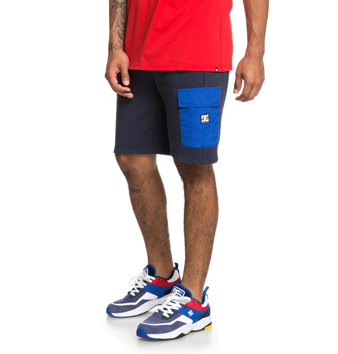 Short Simmons Bleu pour en Shoes EDYFB03057 Homme molleton 1 DC Ywdq5qH