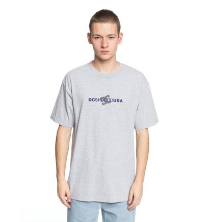 dcshoes, Футболка Round Reflect, GREY HEATHER (knfh) Round Reflect - T-Shirt ADYZT04257
