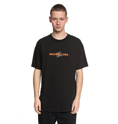 dcshoes, Футболка Round Reflect, BLACK (kvj0) Round Reflect - T-Shirt ADYZT04257