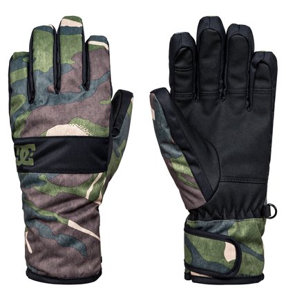 dcshoes, Сноубордические перчатки Franchise, BRITISH WOODLAND CAMO YOUTH (gry6) Franchise - Snowboard/Ski Gloves EDBHN03005