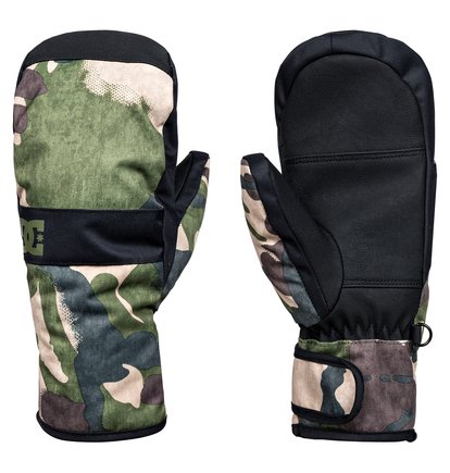 dcshoes, Сноубордические варежки Franchise, BRITISH WOODLAND CAMO YOUTH (gry6) Franchise - Snowboard/Ski Mittens EDBHN03006