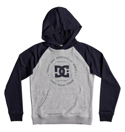 dcshoes, Худи Rebuilt, DARK INDIGO/ HEATHER GREY (xbbs) Rebuilt - Hoodie for Boys 8-16 EDBSF03079
