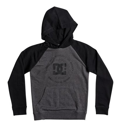 dcshoes, Худи Rebuilt, BLACK/ CHARCOAL HEATHER (xkkk) Rebuilt - Hoodie for Boys 8-16 EDBSF03079