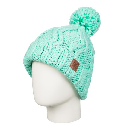 dcshoes, Шапка женская с помпоном Tayce, ARUBA BLUE (bfk0) Tayce - Bobble Hat EDJHA03013