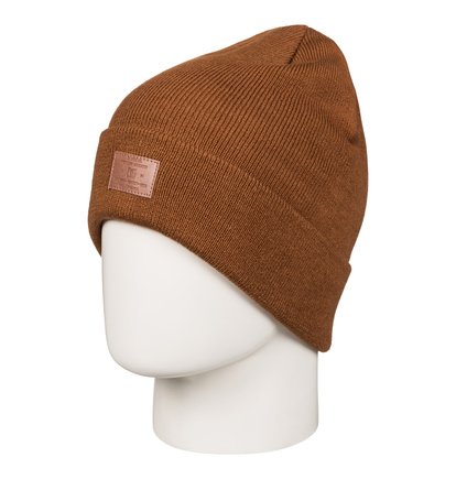dcshoes, Шапка Label, LEATHER BROWN (cpl0) Label - Cuff Beanie EDJHA03021