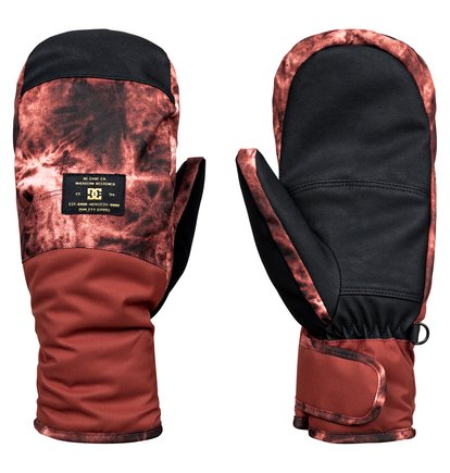 dcshoes, Сноубордические варежки Franchise, BURNT HENNA TIE DYE (rrj6) Franchise - Snowboard/Ski Mittens EDJHN03009
