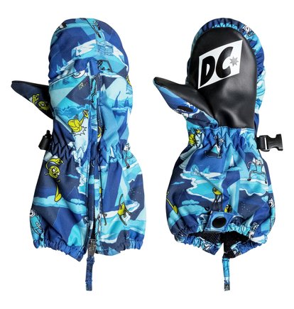 dcshoes, Сноубордические варежки Molan, ADVENTURE TIME (bnk6) Molan - Snow Mittens EDKHN03002
