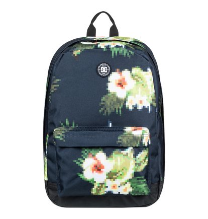 dcshoes, Рюкзак среднего размера Backstack Print 18.5L, DARK INDIGO HIBYGARDEN (byj7) Backstack - Medium Backpack EDYBP03156