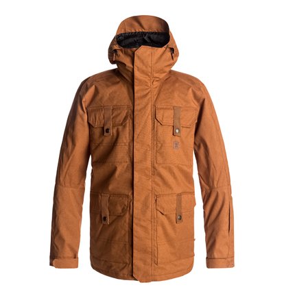 dcshoes, Сноубордическая куртка Servo, LEATHER BROWN (cpl0) Servo - Snow Jacket EDYTJ03043
