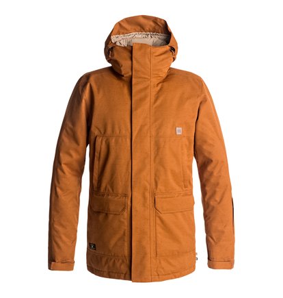 dcshoes, Сноубордическая куртка Harbor, LEATHER BROWN (cpl0) Harbor - Snow Jacket EDYTJ03046