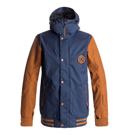 dcshoes, Сноубордическая куртка DCLA SE, WAXED LEATHER BROWN (cpl1) DCLA SE - Snow Jacket EDYTJ03047