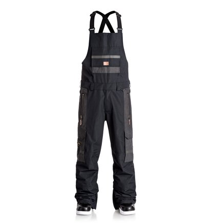 dcshoes, Сноубордические штаны Platoon, BLACK (kvj0) Platoon - Bib Snow Pants EDYTP03021