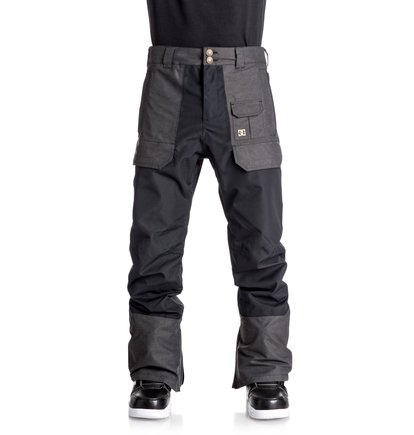 dcshoes, Сноубордические штаны Asylum, BLACK (kvj0) Asylum - Snow Pants EDYTP03024