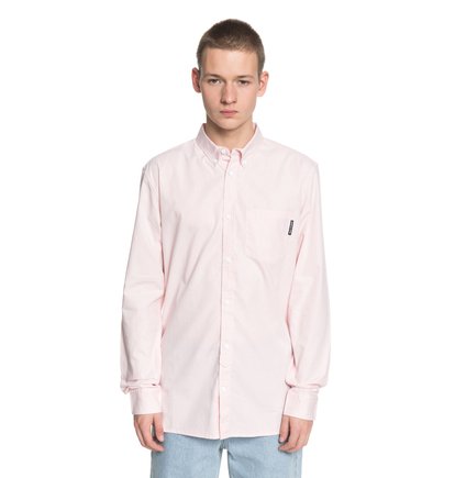 dcshoes, Рубашка с длинным рукавом Classic Oxford Light, ENGLISH ROSE (mdj0) Classic Oxford Light - Long Sleeve Shirt for Men EDYWT03183
