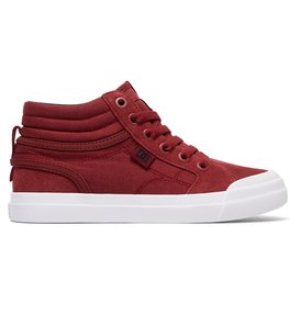 dcshoes, Evan Hi - Chaussures montantes pour Garçon, DEEP RED (drd) Evan Hi - High-Top Shoes for Boys ADBS300255