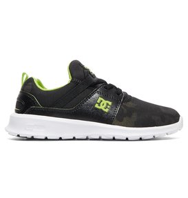 dcshoes, Heathrow TX SE - Elastic-Laced Shoes for Boys, CAMO (cmo) Heathrow TX SE - Elastic-Laced Shoes for Boys ADBS700066