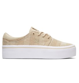 dcshoes, Trase Platform TX SE - Baskets pour Femme, TAUPE (tau) Trase Platform TX SE - Shoes for Women ADJS300196