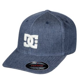 dcshoes, Capstar TX - Casquette Flexfit pour Homme, DARK INDIGO (byj0) Capstar TX - Flexfit® Cap for Men ADYHA03561