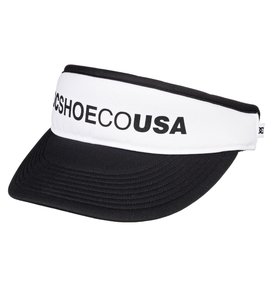 dcshoes, Men's Floyd Visor Hat, BLACK (kvj0) Floyd - Visor Cap ADYHA03605