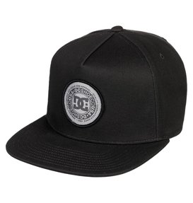 dcshoes, Men's Cresty Snapback Hat, BLACK (kvj0) Cresty - Snapback Cap ADYHA03646