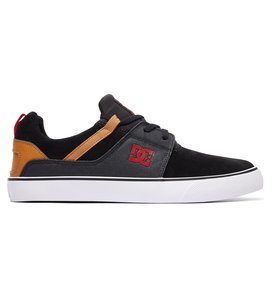 dcshoes, Men's Heathrow Vulc Shoes, BLACK/CAMEL (bc1) Heathrow Vulc - Shoes ADYS300443