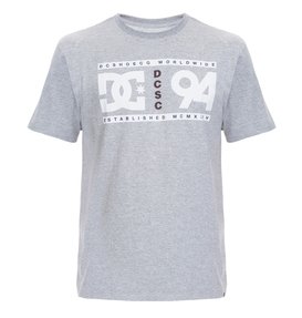 dcshoes, Camiseta Masculina Manga Curta Estampa Frontal DC Shoes, HEATHER GRAY C/ BLACK* (htr) DC CAM BAS ALLEY OOP BR61114201