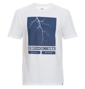 dcshoes, Camiseta Masculina Manga Curta Estampa Frontal DC Shoes, SNOW WHITE* (sno) DC CAM BAS STOP ACTIVITIES BR61114223