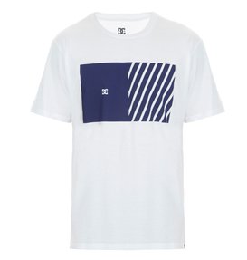 dcshoes, Camiseta Masculina Manga Curta Estampa Frontal DC Shoes, SNOW WHITE* (sno) DC CAM BAS DOUBLE WINDOW BR61114225